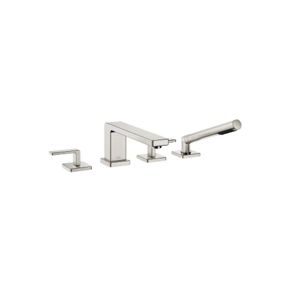 Dornbracht-LULU-Wannen-Vierlochbatterie-Ausladung 215mm-platin gebürstet, 27512710-06 Galeriebild 1